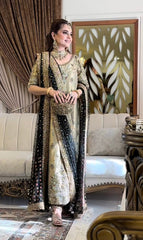 Haris Shakeel Gold & Black