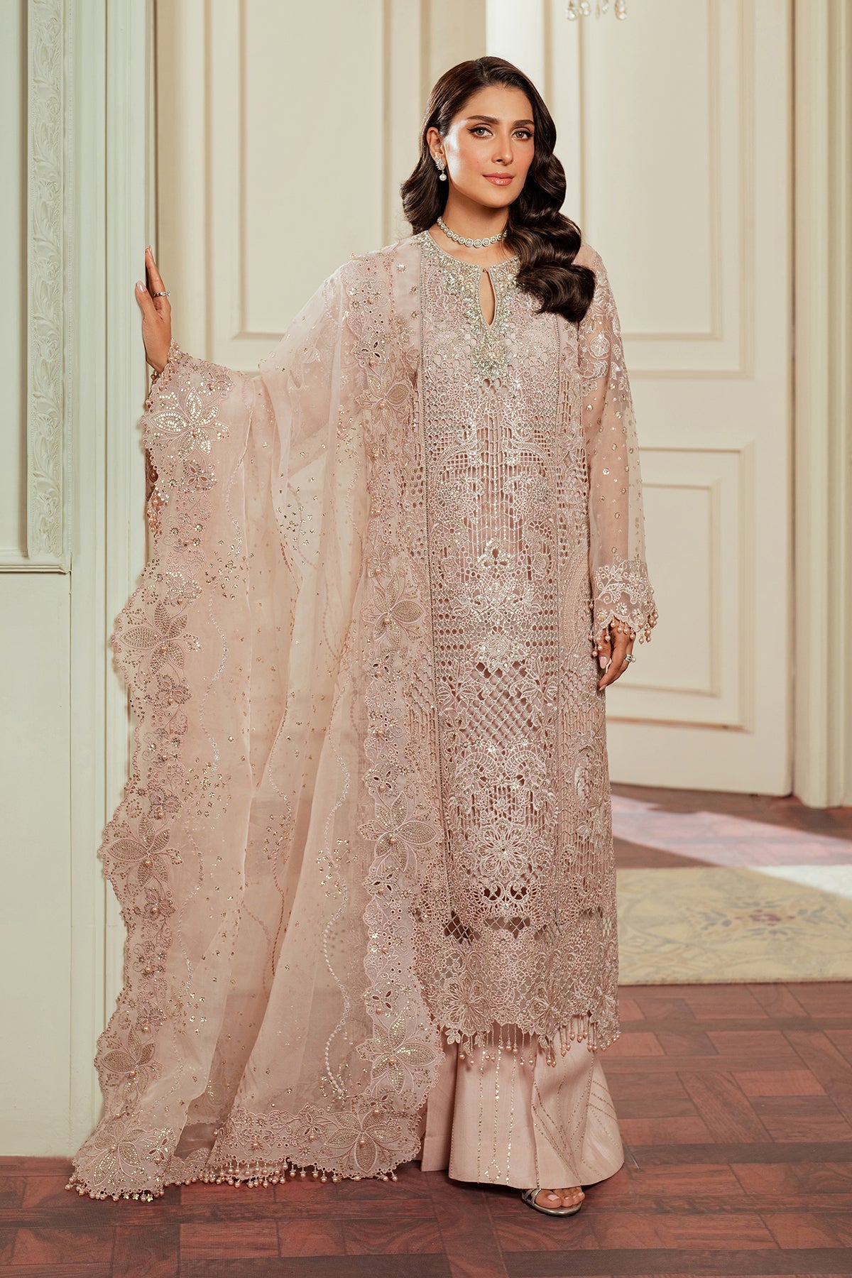 Baroque EMBROIDERED ORGANZA CH13-04 Pakistani wedding bridal dresses mehndi nikkah outfits Zenia Baroque EMBROIDERED ORGANZA CH13-04 Pakistani wedding bridal dresses mehndi nikkah outfits Zenia