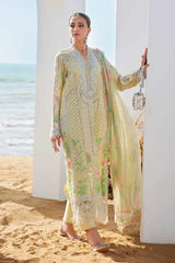 Maria B Luxury Embroidered Lawn Suit-25-04