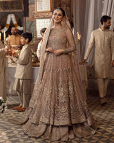 Faiza Saqlain Mahra pakistani wedding bridal formal party dress