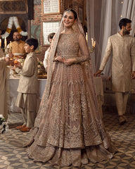 Faiza Saqlain Mahra pakistani wedding bridal formal party dress