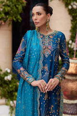 Farah Talib Aziz – Nihal Teal Kurta