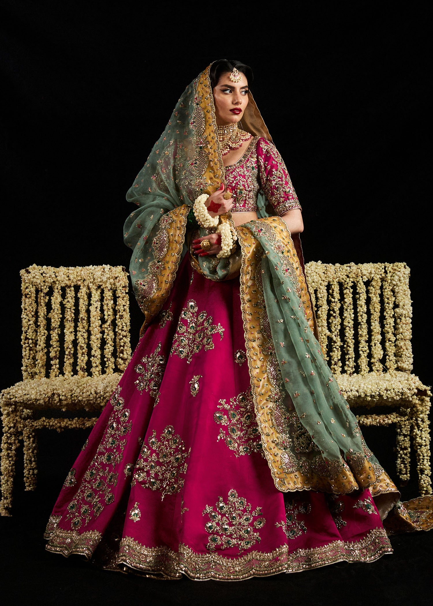 Hussain Rehar Laal Pakistani wedding bridal dresses mehndi nikkah outfits Zenia Hussain Rehar Laal Pakistani wedding bridal dresses mehndi nikkah outfits Zenia