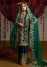 Hussain Rehar Mayle pakistani wedding formal party dress