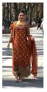 Haris Shakeel orange