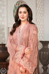 Maria b MPC-21-104-Ash pink and Grey