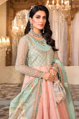 Pearl White, Peach and Aqua (BD-2408)