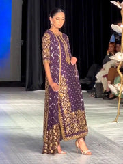 Haris Shakeel purple