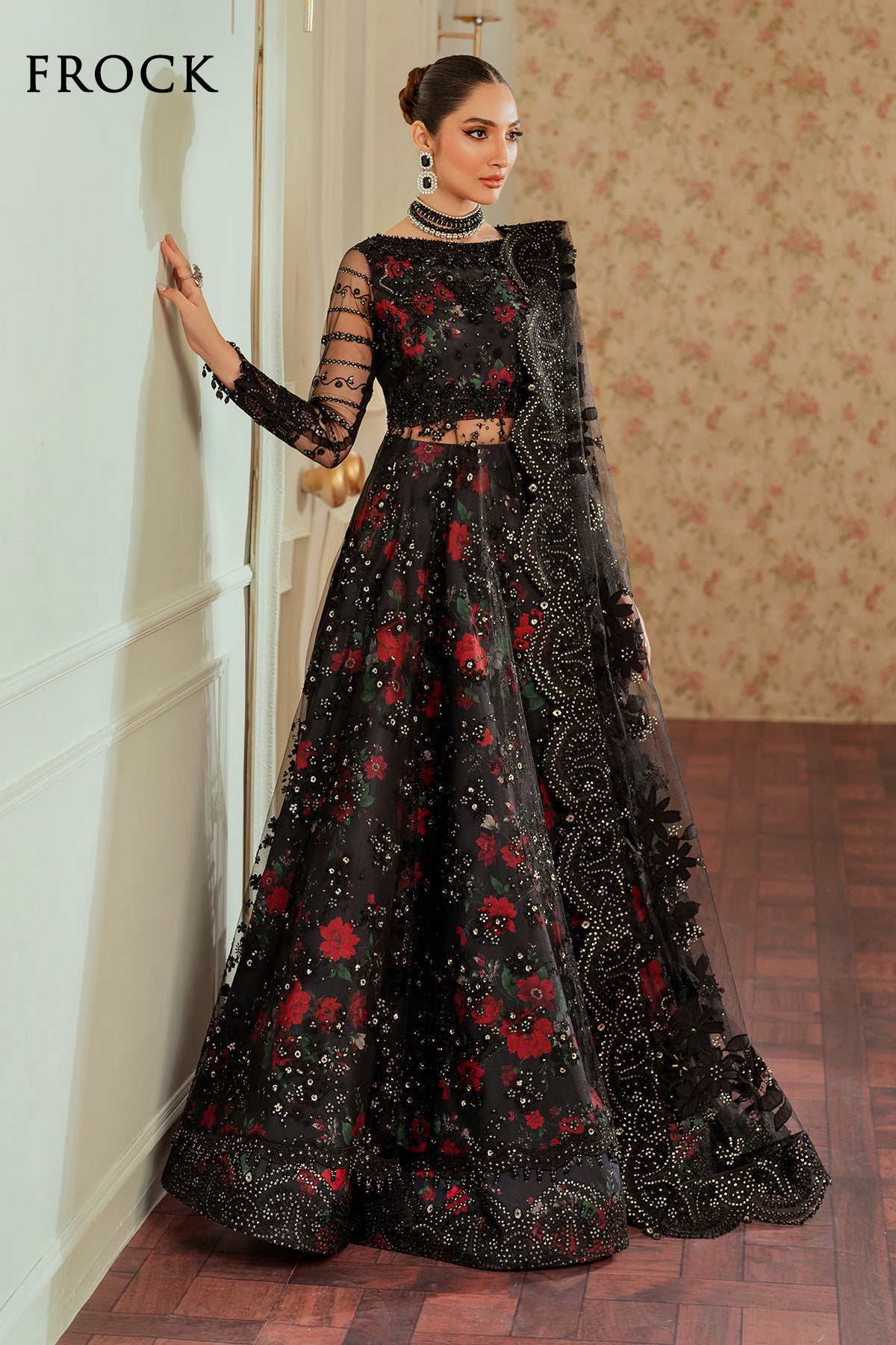 Baroque EMBROIDERED NET CH13-05
