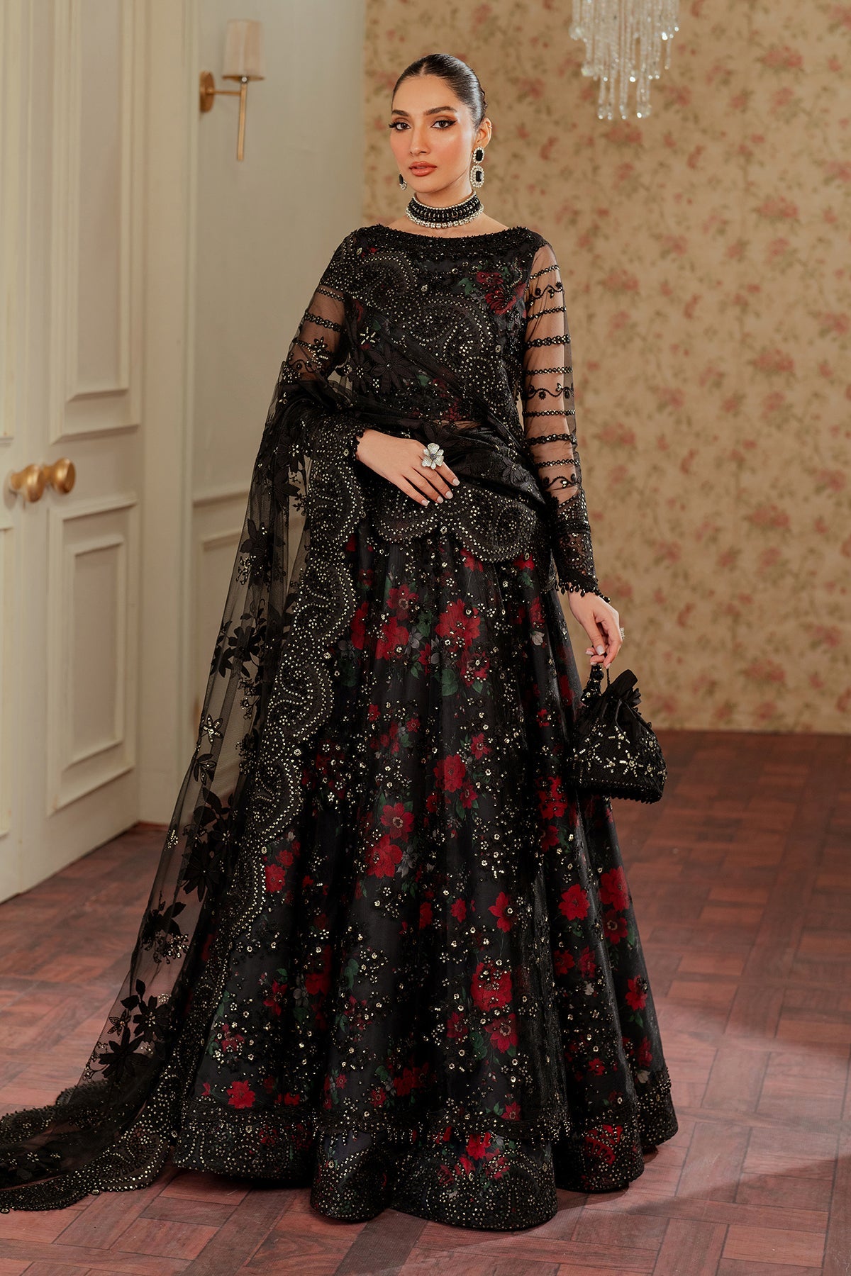 Baroque EMBROIDERED NET CH13-05