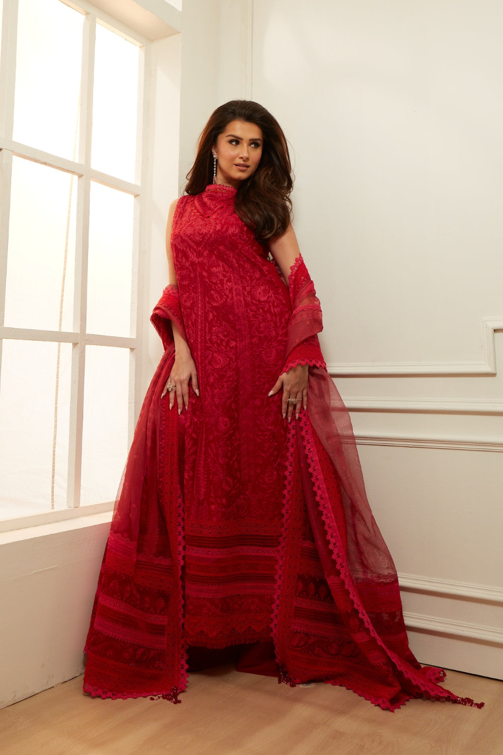 Design 9B Luxury Lawn Eid Edition 2026 Unstitched - LEE26-9B