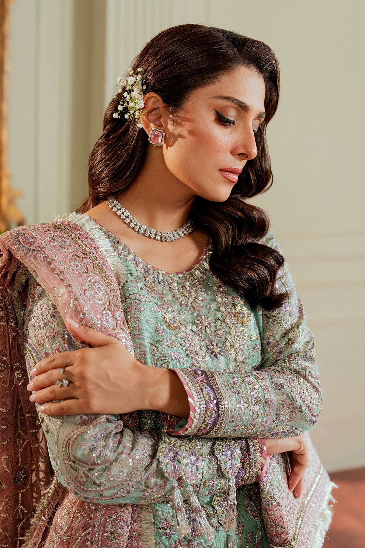 Baroque EMBROIDERED NET CH13-08