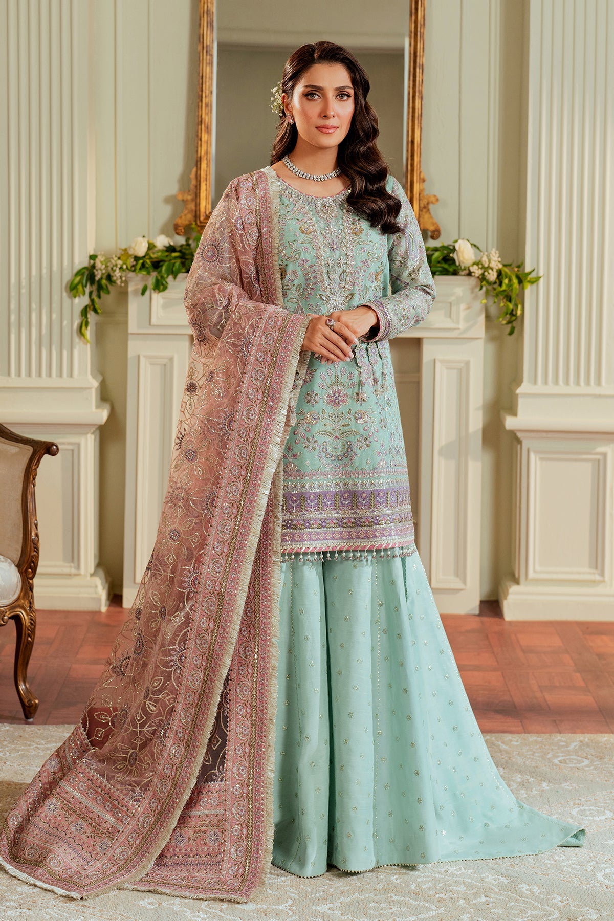 Baroque EMBROIDERED NET CH13-08