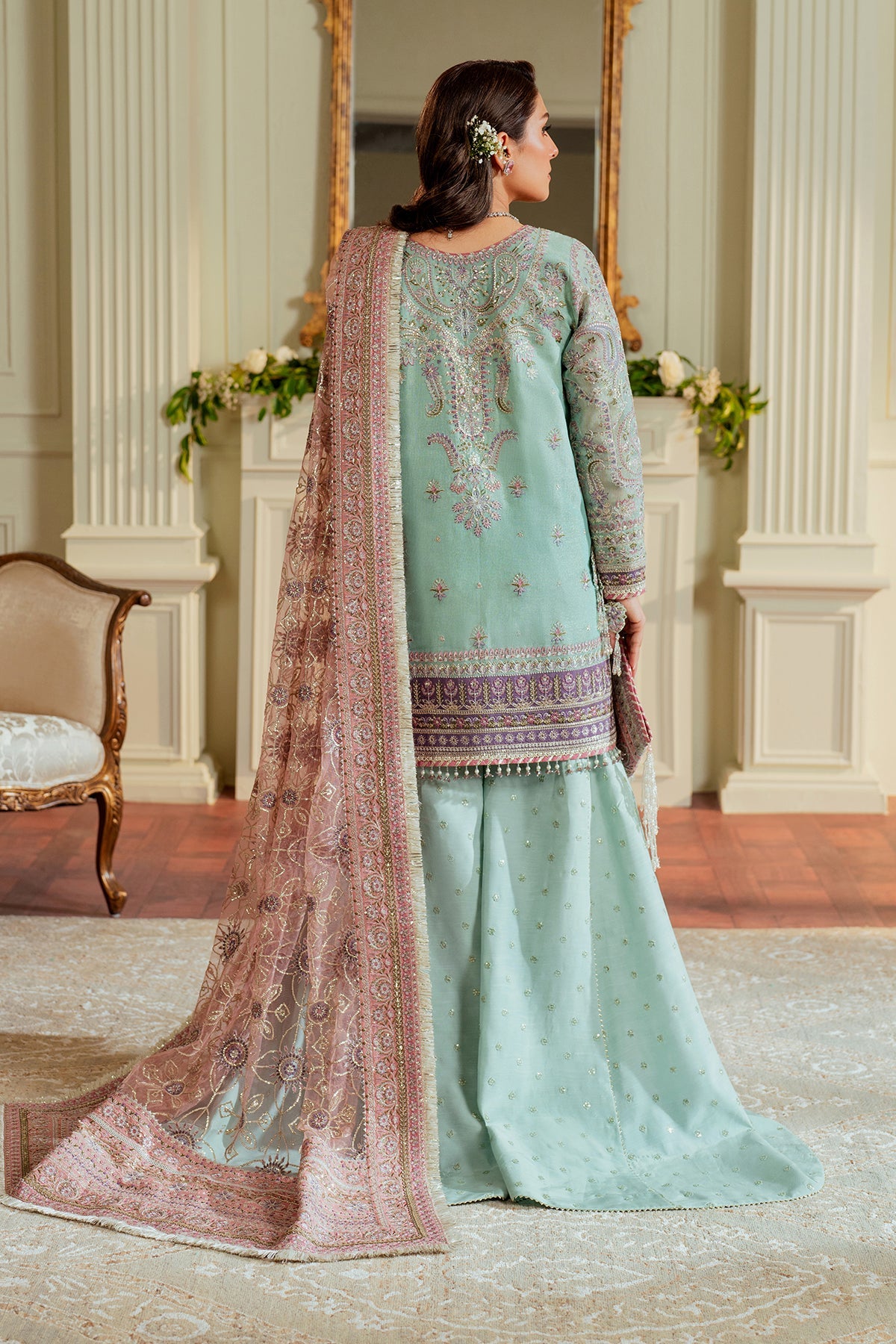 Baroque EMBROIDERED NET CH13-08