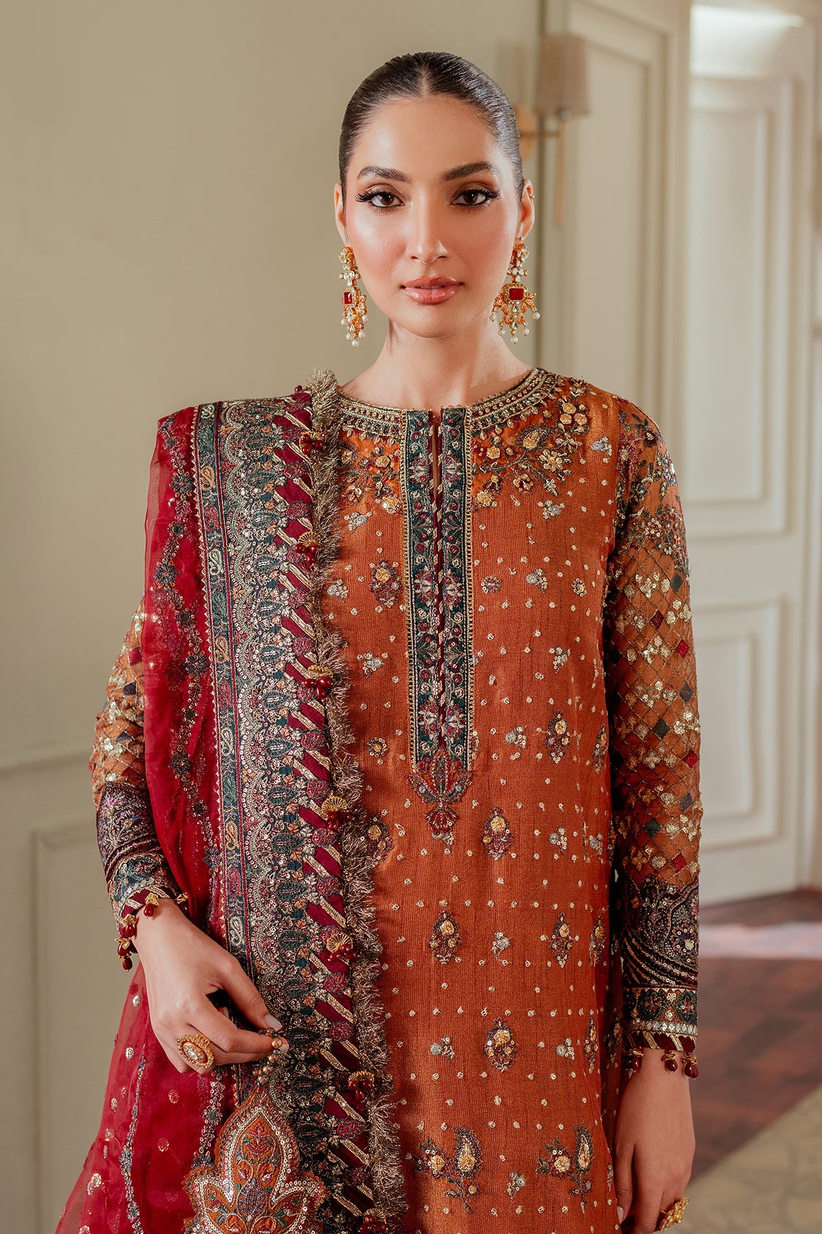 Baroque EMBROIDERED NET CH13-01