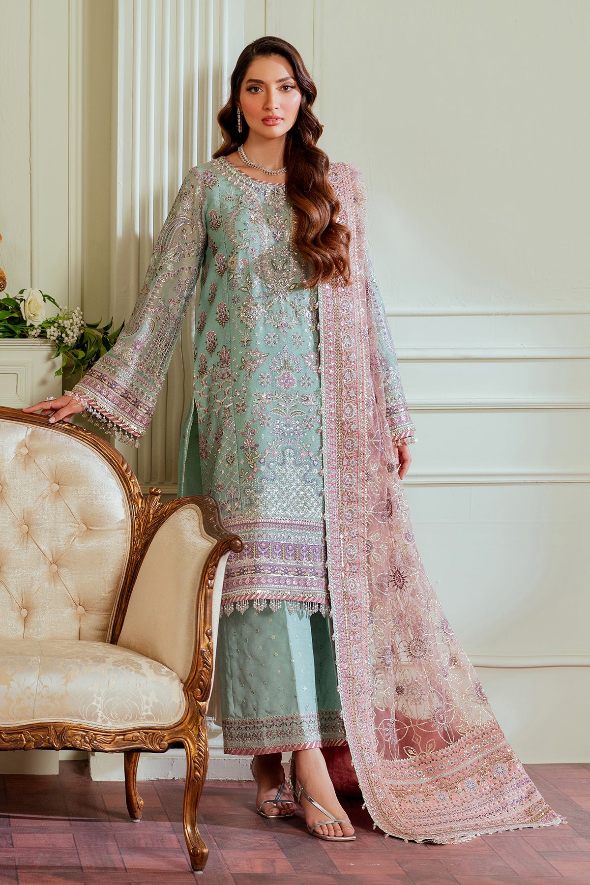 Baroque EMBROIDERED NET CH13-08