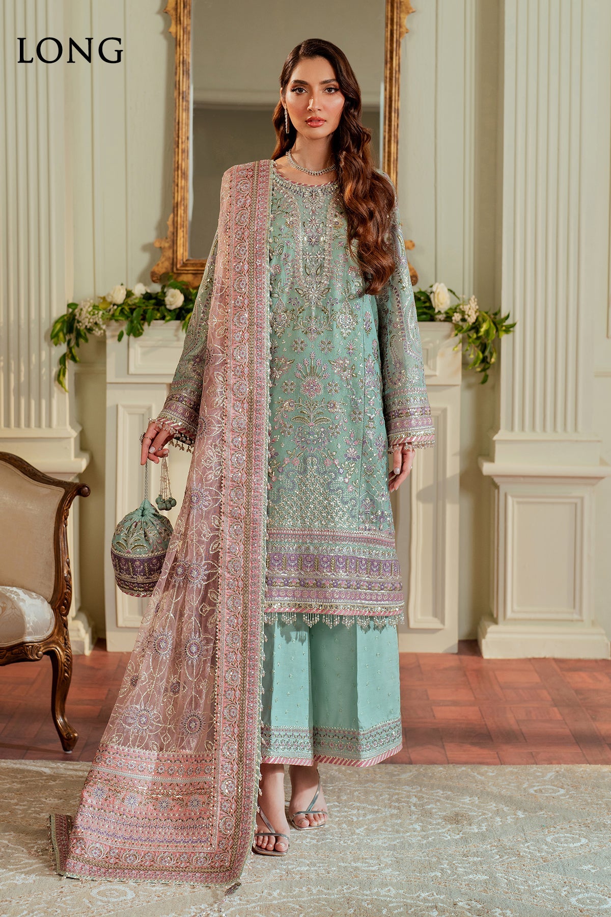 Baroque EMBROIDERED NET CH13-08