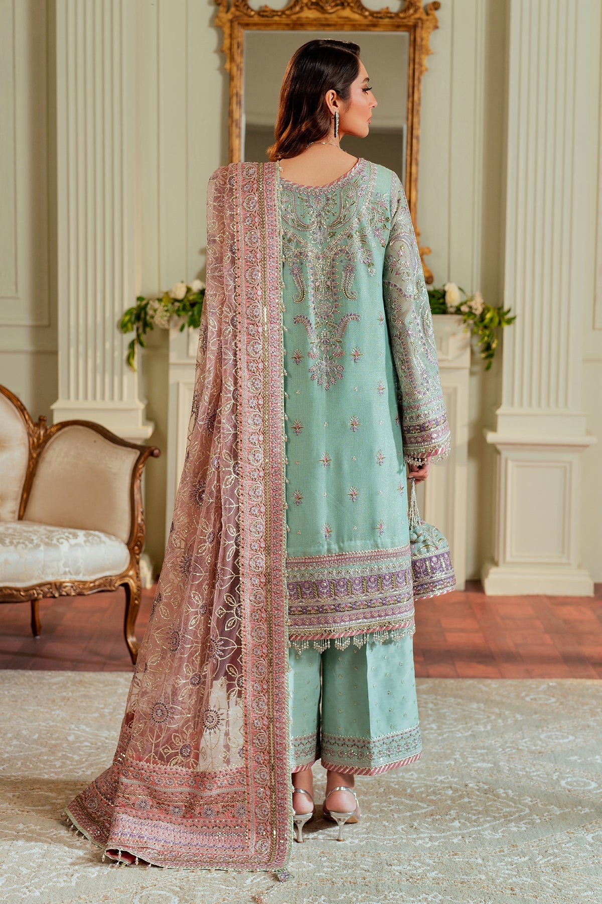 Baroque EMBROIDERED NET CH13-08