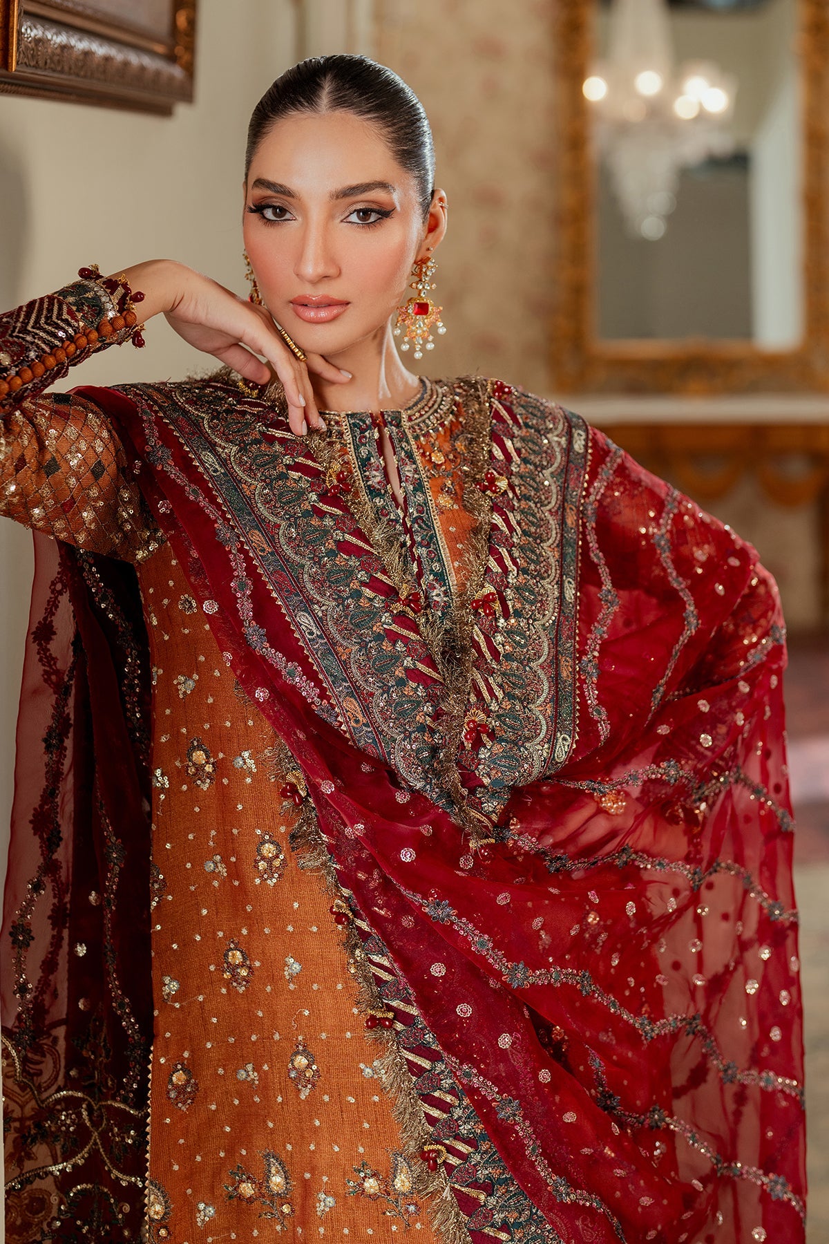 Baroque EMBROIDERED NET CH13-01