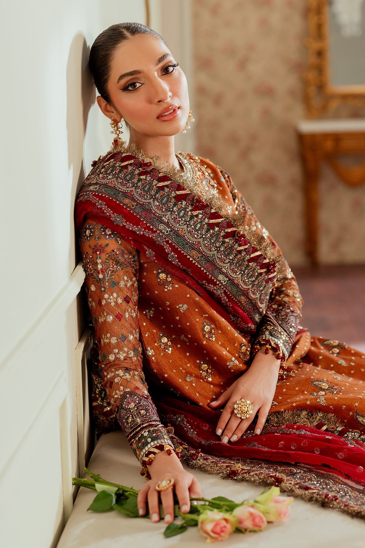 Baroque EMBROIDERED NET CH13-01