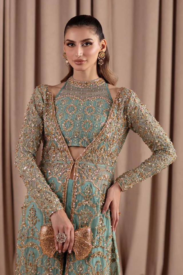kanwal malik green dress Halena – Kanwal Malik