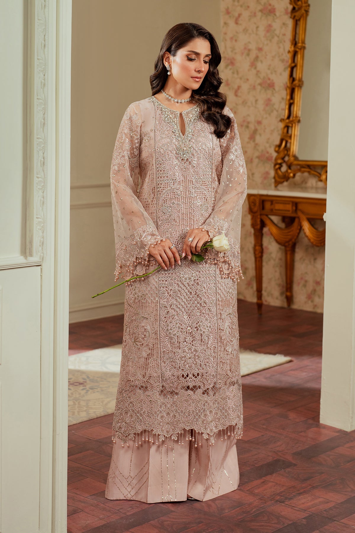 Baroque EMBROIDERED ORGANZA CH13-04