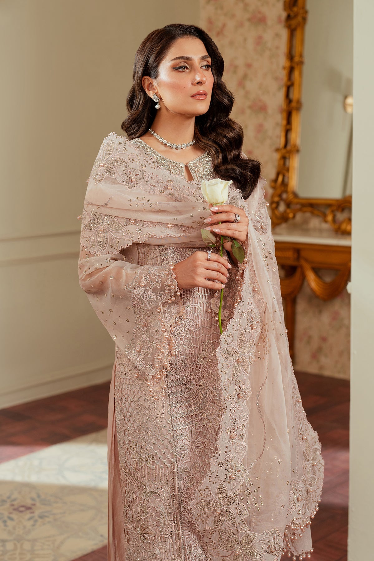 Baroque EMBROIDERED ORGANZA CH13-04