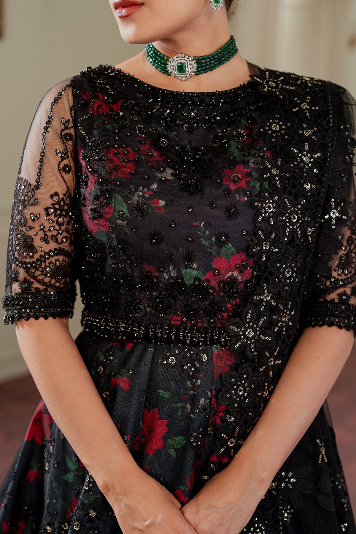 Baroque EMBROIDERED NET CH13-05