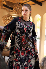 3 Piece Unstitched Embroidered Lawn Suit - MPT-2912-B
