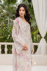 3 Piece Unstitched Embroidered Chiffon Suit | MPC-25-101