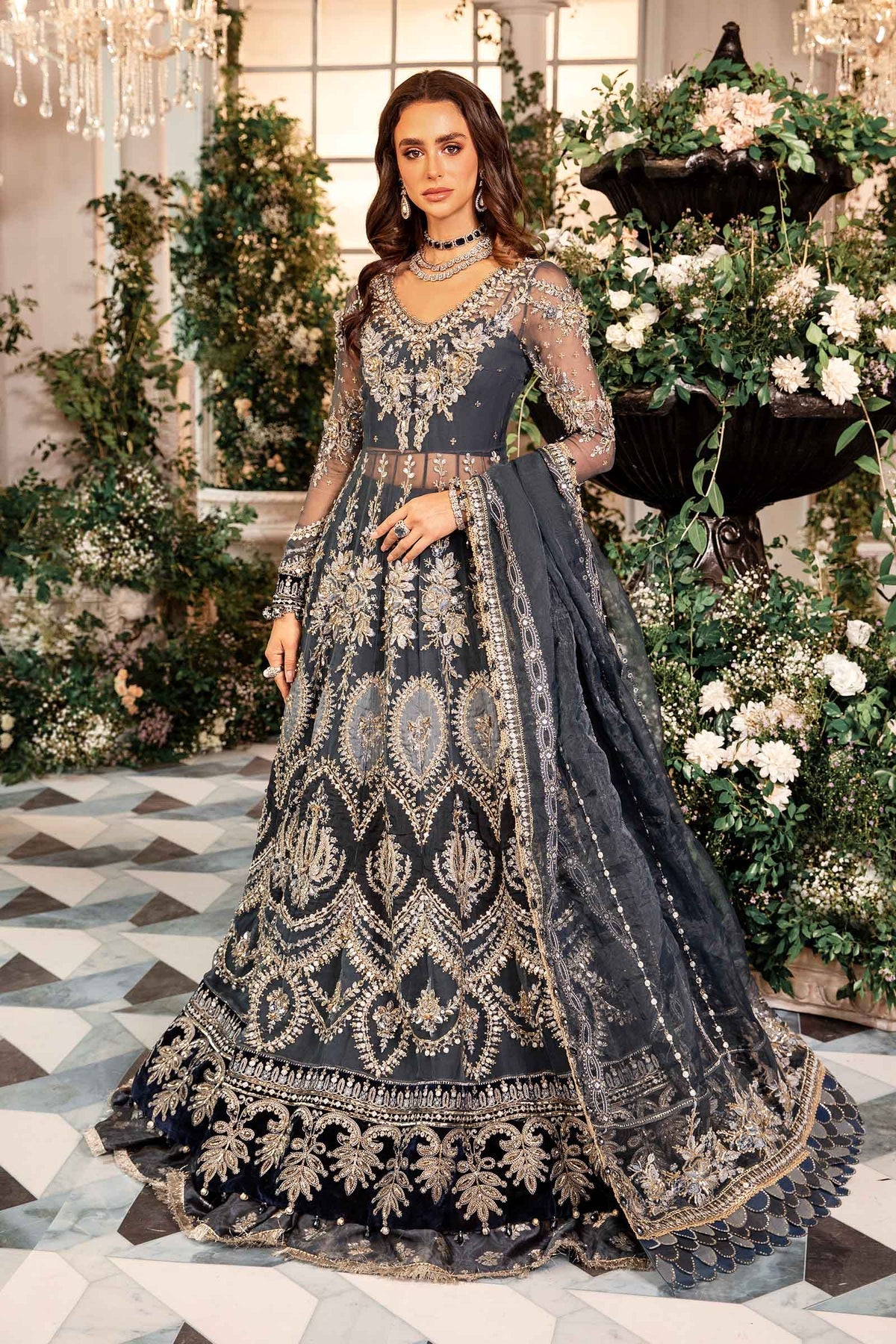 Maria B Embroidered BD-2901