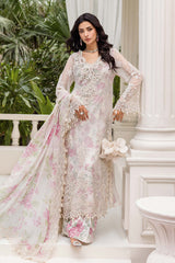3 Piece Unstitched Embroidered Chiffon Suit | MPC-25-101