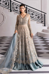 maria b BD-3002-Coffee to Aqua