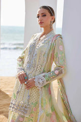 Maria B Luxury Embroidered Lawn Suit-25-04
