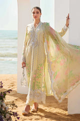 Maria B Luxury Embroidered Lawn Suit-25-04