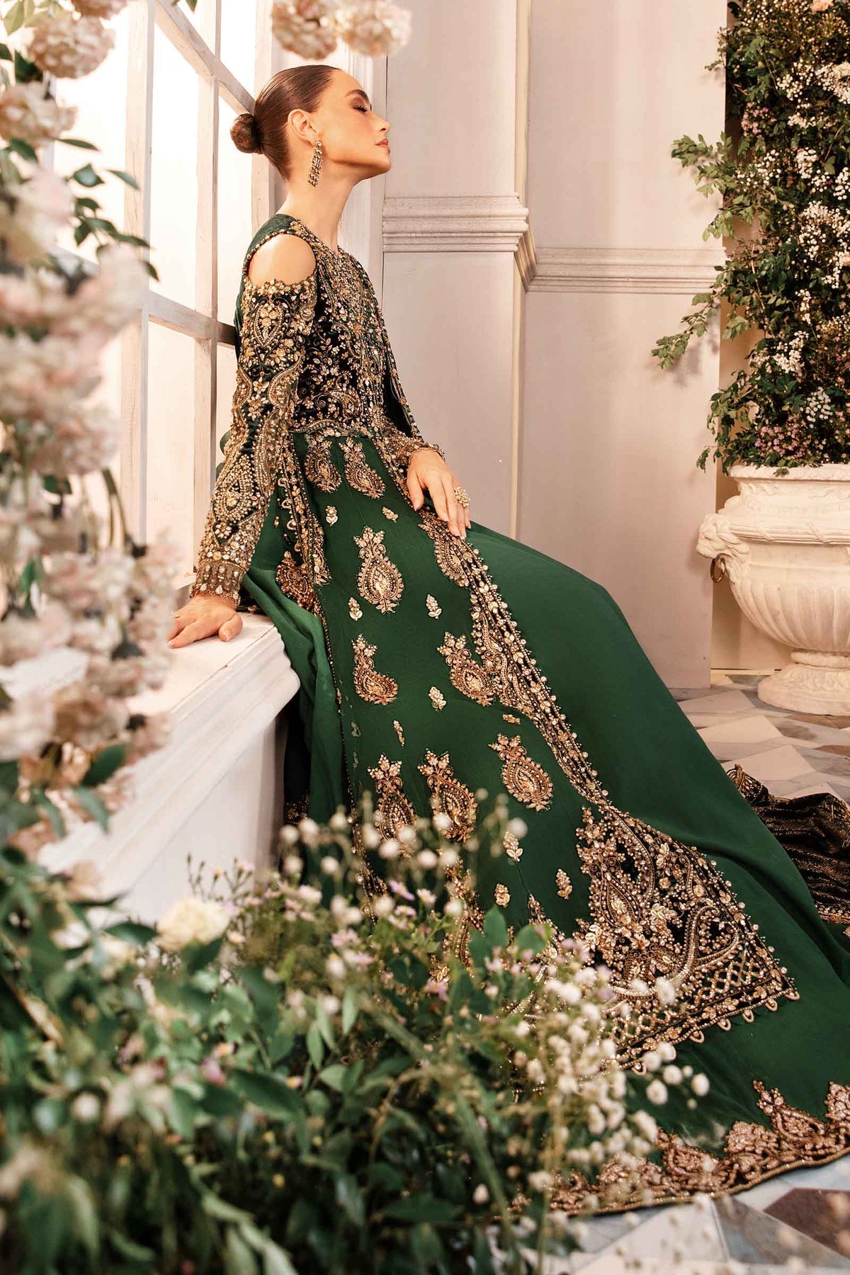 Mehndi Dresses Maria B Wedding Dress 2018 Maria B Embroidered BD-2904 Mehndi Dresses Maria B Wedding Dress 2018 Maria B Embroidered BD-2904