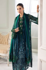 3 Piece Unstitched Embroidered Chiffon Suit | MPC-25-106
