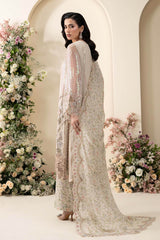 Maria b Chiffon | MCS-26-107-Ivory Beige