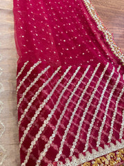 Haris Shakeel Golden Maroon