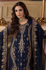 3-Pc Unstitched Premium Luxury Chiffon DJW4-01