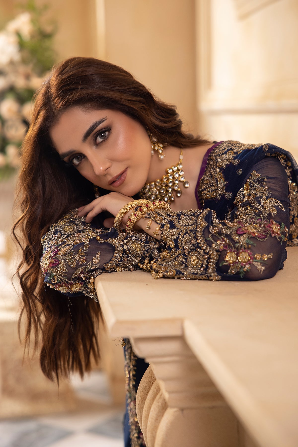 3-Pc Unstitched Premium Luxury Chiffon DJW4-01