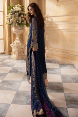 3-Pc Unstitched Premium Luxury Chiffon DJW4-01