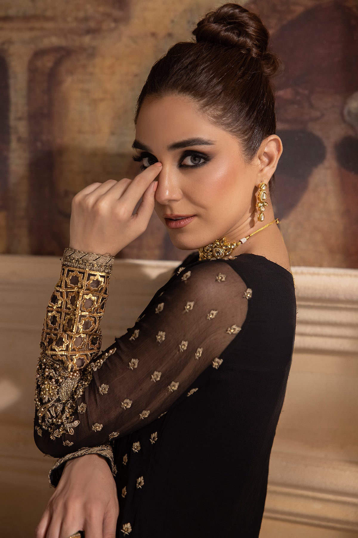 3-Pc Unstitched Premium Luxury Chiffon DJW4-06