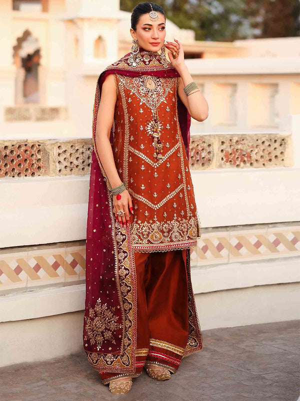 MariaB - Noor Jahan Pakistani indian wedding bridal dresses mehndi nikkah outfits