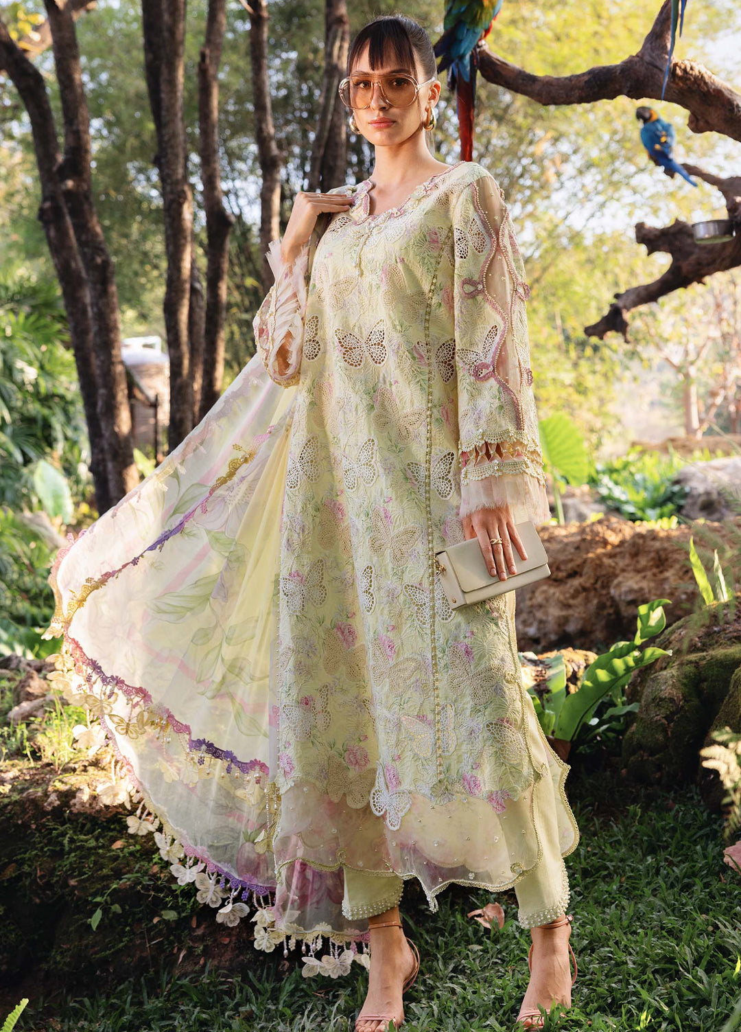 Mariab MPrints Lawn 2026 hit Code 1B yellow