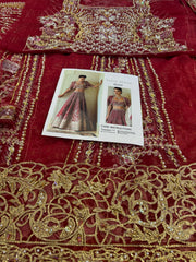 Faraz Manan Bridal ultimate red