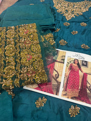 Haris Shakeel Brides - sea green