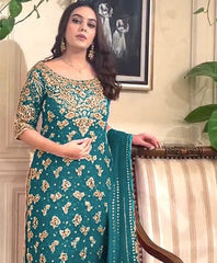 Haris Shakeel Brides - sea green