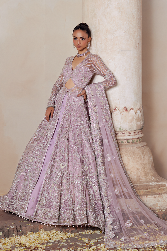 Pakistani Bridal Lilac And Silver Dress Bridal Maxi Zenia Pakistani Bridal Lilac And Silver Dress Bridal Maxi Zenia