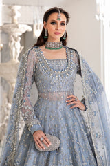 Maria B Couture Ice Blue MC-041